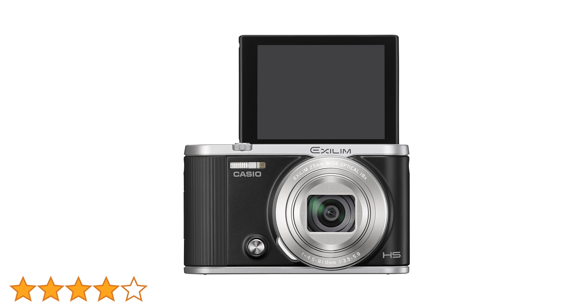CASIO EXILIM HS コンパクトデジタルカメラ Amazon | CASIO デジタルカメラ EXILIM EX-ZR1800BK 自分撮り